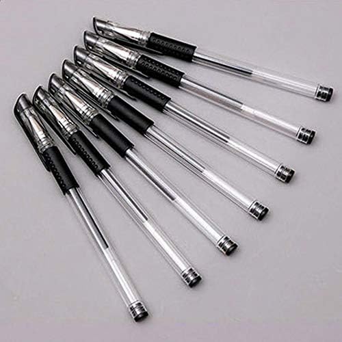 SmoothWrite Black Gel Pens 0.5mm Fine Tip (12 Pack)