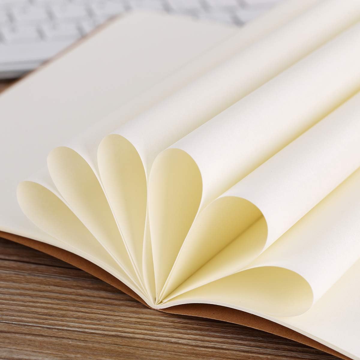 Notebook Journals 12 Pack A5 Travel & Writing Notebooks, Blank Paper, 60 Pages Each