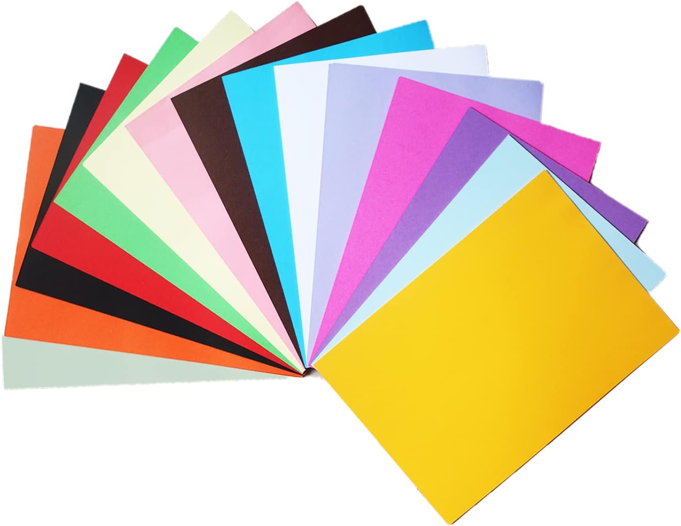 Construction Paper 300 Sheets, 20 Colors, A4 Size, 80gsm