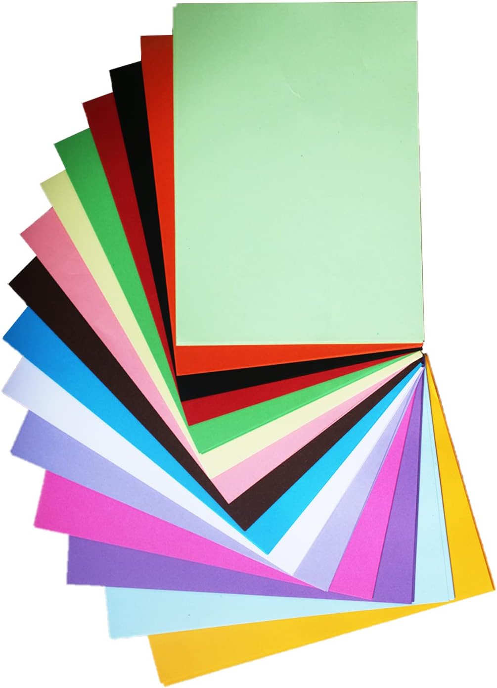 Construction Paper 300 Sheets, 20 Colors, A4 Size, 80gsm