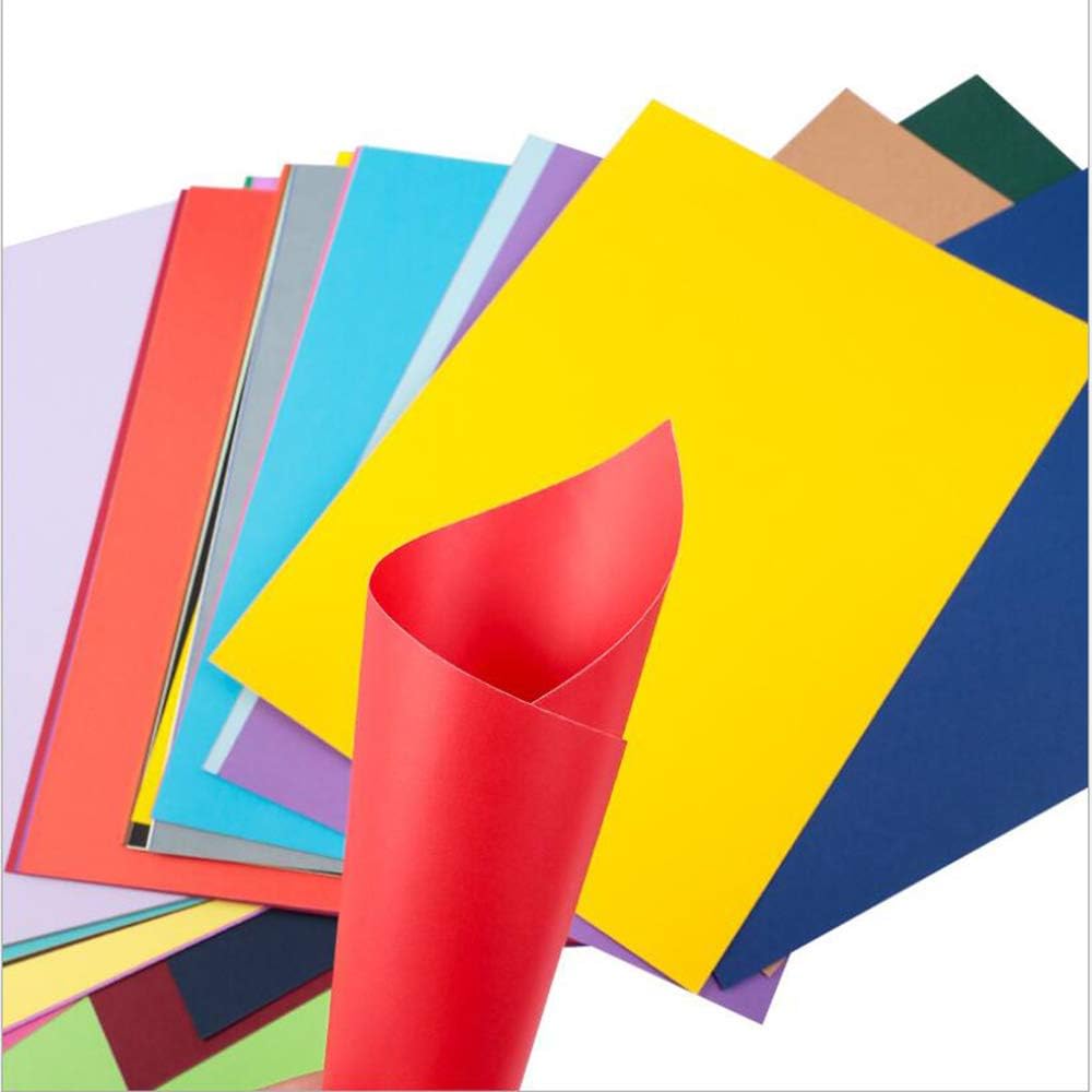 Construction Paper 300 Sheets, 20 Colors, A4 Size, 80gsm